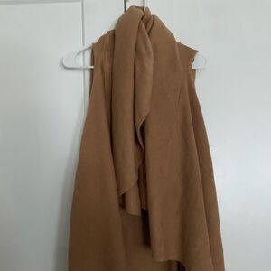 Women’s Tan Sleeveless Sweater